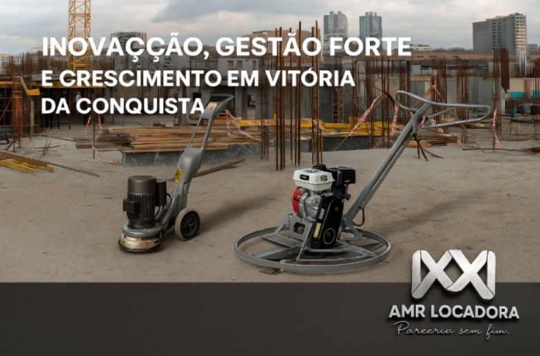 aluguel de equipamentos locação de ferramentas AMR Locadora AMR Locadora Express Vitória da Conquista Bahia grandes locadoras concorrência no setor de locação precificação de equipamentos manutenção preventiva manutenção corretiva depreciação de equipamentos investimento contínuo capacitação profissional treinamento de equipe feiras do setor de locação imersões para locadores lives e eventos online grupos de apoio no WhatsApp mercado de locação expansão de empresas de locação gestão de frota de equipamentos equipamentos de construção civil setor de construção civil tendências do mercado de locação rentabilidade na locação gestão de preços diferencial competitivo inovação no setor de locação