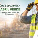 Distração no trabalho Uso de celular no trabalho Falta de atenção no trabalho Excesso de confiança risco Comportamento inseguro Falha humana acidentes Atenção plena no trabalho Erro humano na construção Segurança é responsabilidade Consciência de riscoAbril Verde Segurança do trabalho Prevenção de acidentes Acidente de trabalho Saúde e segurança no trabalho Segurança na construção civil Riscos no trabalho Cultura de segurança Redução de acidentes Segurança no canteiro de obras