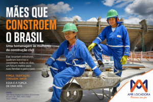 #DiaDasMães #MãesQueConstroem #MulherNaConstrução #ConstruindoSonhos #AMRLocadora #ForçaFeminina #ObraComPropósito #SomosTodosVendedores “Construindo por quem mais importa” “Mães que constroem sonhos” “Obra de mãe não para” “Construindo com propósito” “Por quem sempre construiu por você” “Mais que obra, é cuidado”Locação de equipamentos Economia Agilidade Segurança no trabalho Qualidade Confiança Parceria Solução Atendimento Referência FOCO NAS MULHERES NA OBRA Mulher na construção Mãe trabalhadora Mulher forte Protagonismo feminino Igualdade Representatividade Guerreira Determinação Liderança